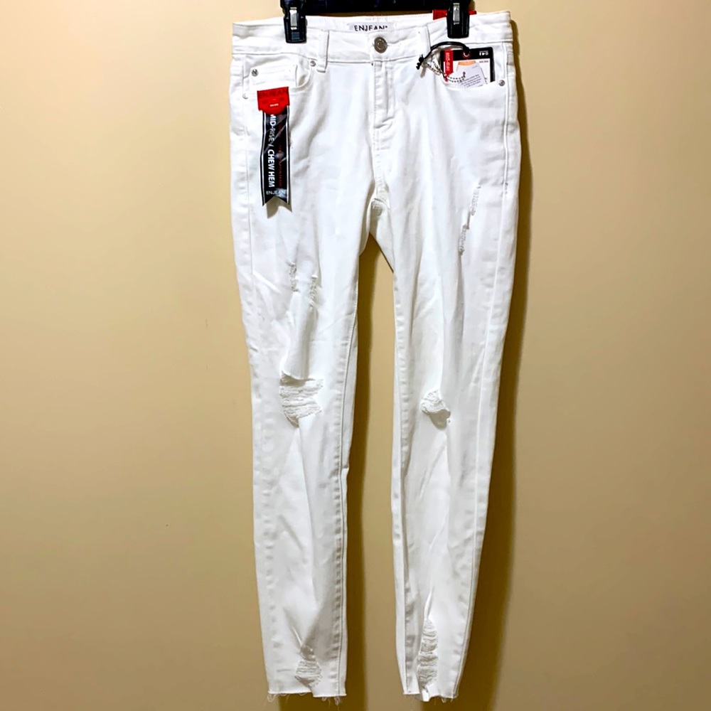 New White Skinny Jeans